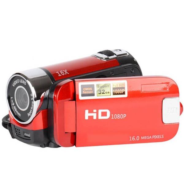 Caméscope Numérique HD 16 Millions Pixels Zoom 16X Stabilisation Image SD ROM 8 Go Noir YONIS