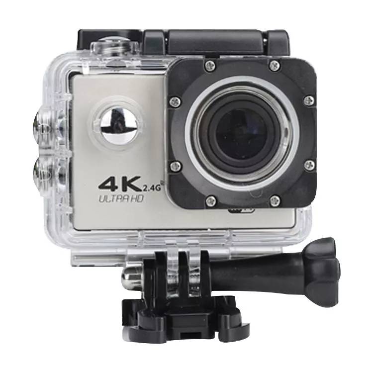 Caméra Sport 4K Ultra HD Waterproof Wifi Pour Cyclisme Plongée Sous-Marine Action 1080P + SD 8Go Gris YONIS-0
