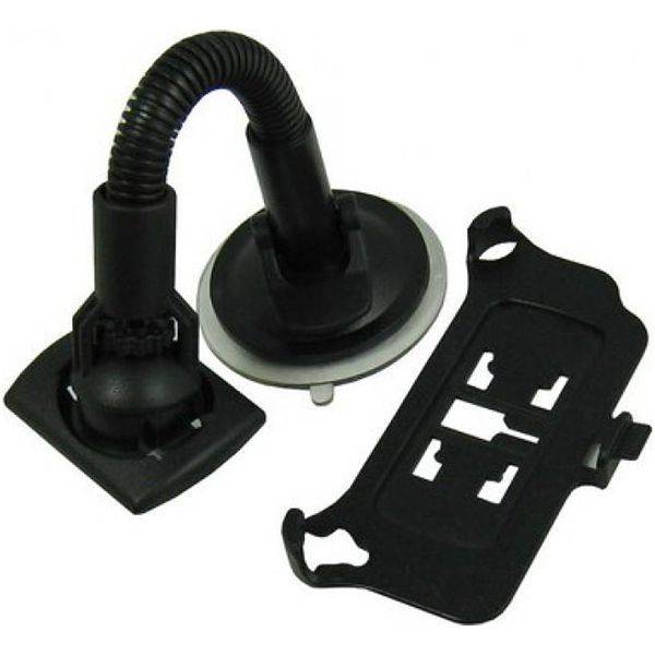 Support Iphone 4 4S Orientable Ventouse Succion Puissante Pare-Brise Auto Noir YONIS-3