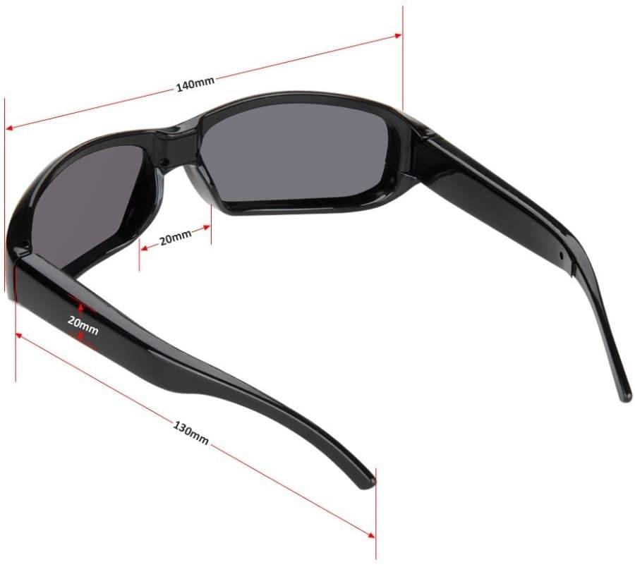 Lunettes Caméra Espion Full HD 1080p Enregistreur Vidéo 30FPS CMOS + SD 8Go YONIS-1