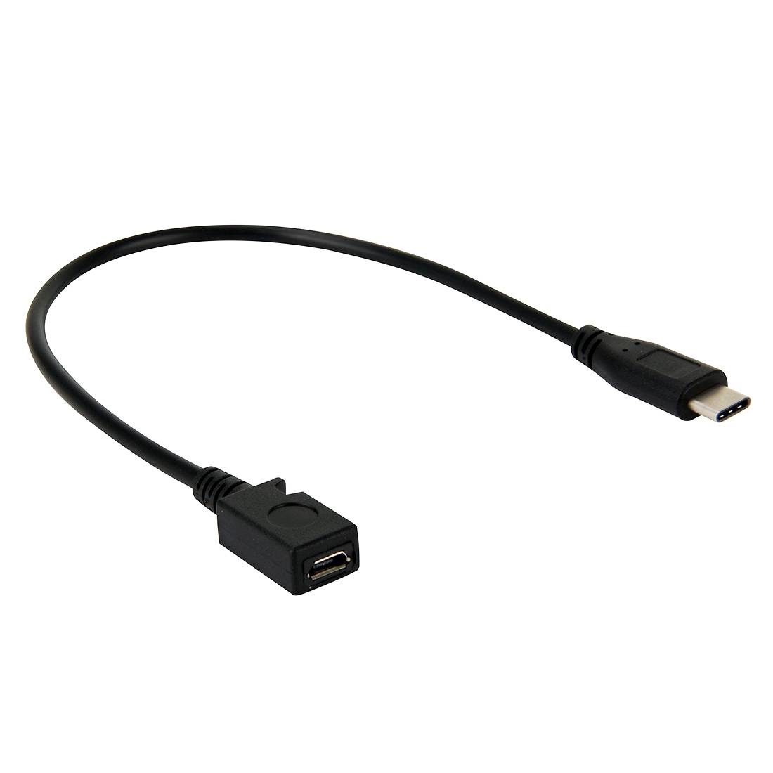 Mini Câble Adaptateur Mini USB Vers USB-C Universel Tablette Pc Portable 29 cm YONIS-0
