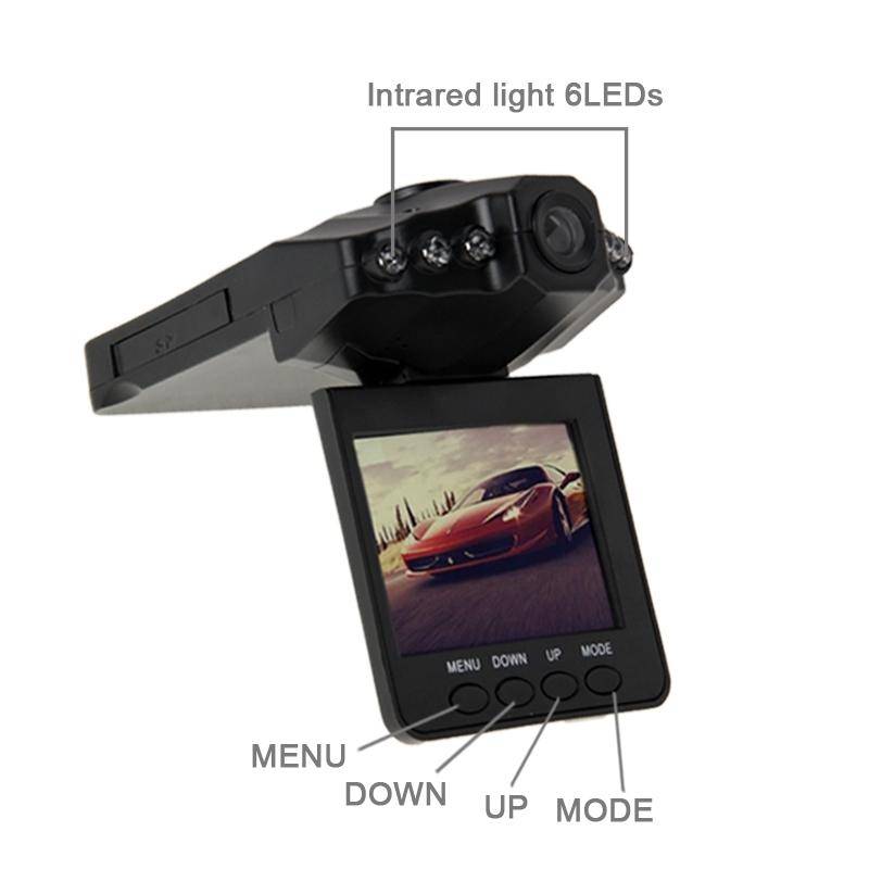 Camera Embarquée Sport Pro HD 720P Voiture Boite Noire Photo Vision de Nuit Auto + SD 8Go YONIS-1
