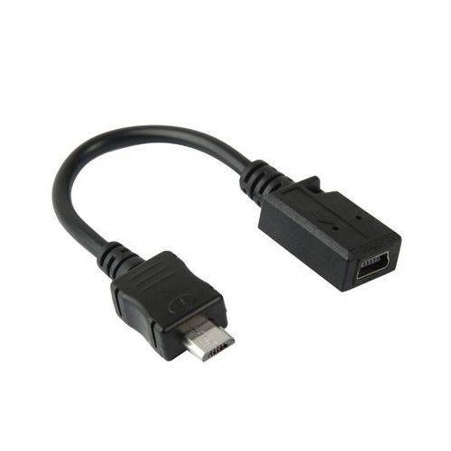 Mini Câble Adaptateur Mini USB Micro USB Femelle Mini USB Mâle Micro USB 13 Cm YONIS-0