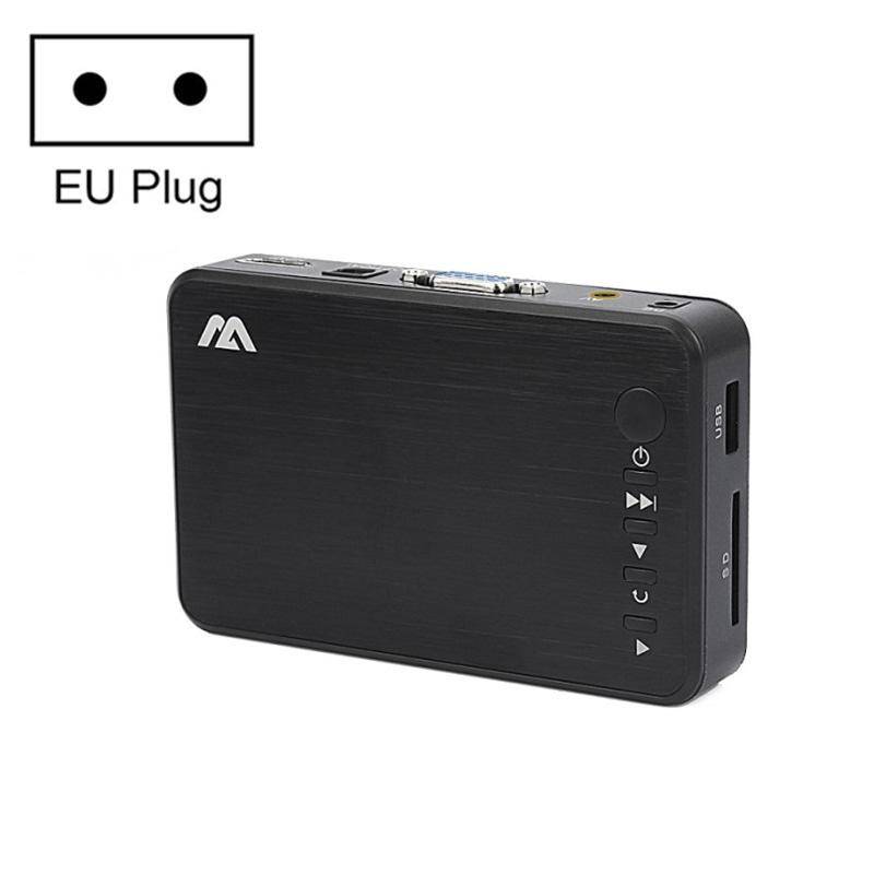 Mini Lecteur Multimédia Full HD 1080P HDd Carte SD USB Sortie HDMI Vga ROM 8 Go YONIS-0