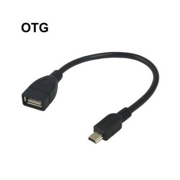 Adaptateur Otg USB Femelle - Mini USB Mâle Smartphone Tablette Universel 12 Cm YONIS
