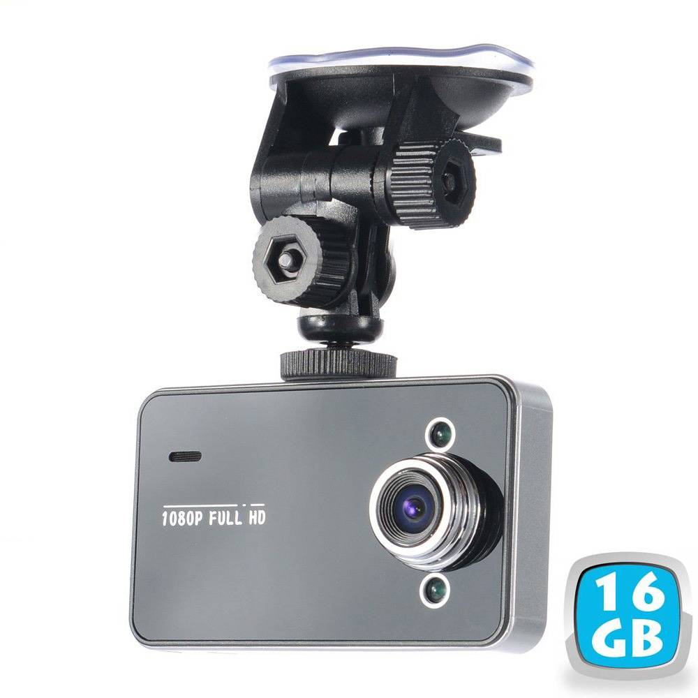 Caméra Embarquée Auto Full HD 1080P Écran Pouces Vision Nocturne Grand Angle 16Go YONIS-1