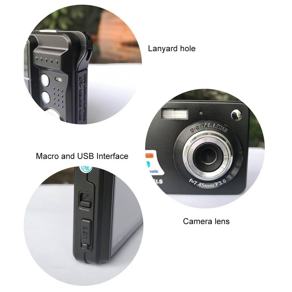 Appareil Photo Numérique Portable 18MP Zoom 8x-1
