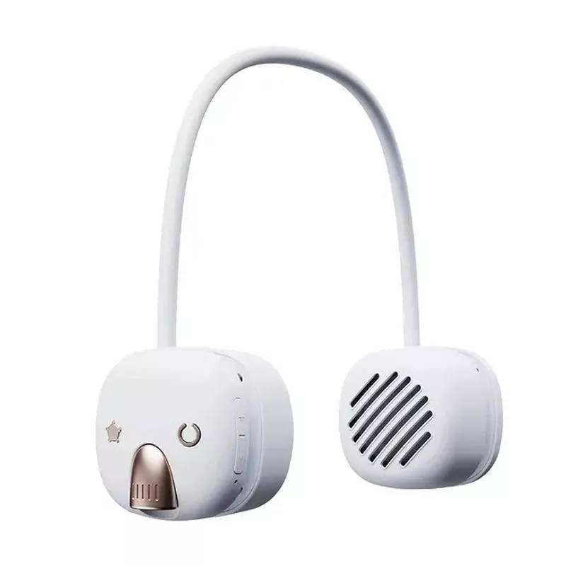 Mini Enceinte Bluetooth Portable Sans Fil T5 USBe Avec Lumière D'extérieur Blanc YONIS-0