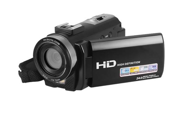 Caméra Numérique Écran 3" Full HD 1080P Photo Vidéo 24MP Zoom 16x Nocturne ROM 4 Go YONIS