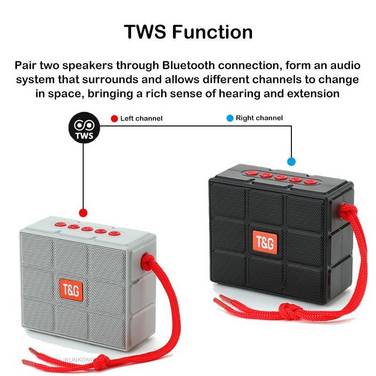 Enceinte Bluetooth Portable LED Flashlight Avec Support Carte TF FM AUX U Disk - Gris - Yonis