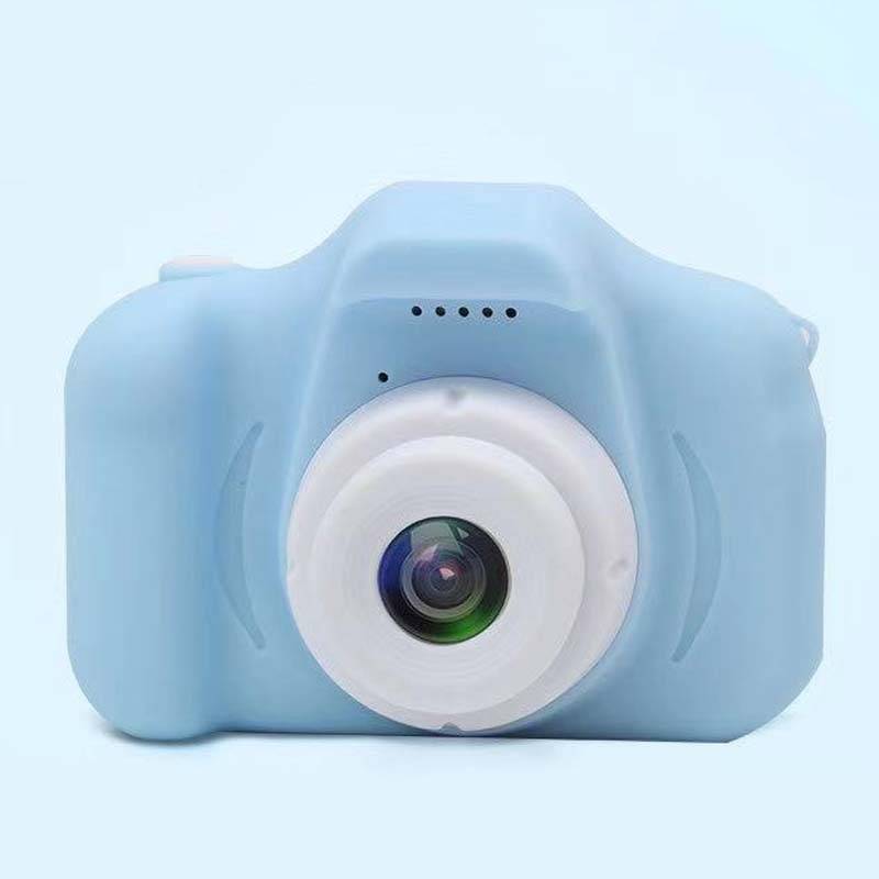 Appareil Photo Enfant 8MP HD Ecran 2.0 Pouces Portable SLR Jouet Numérique + SD 16Go Bleu YONIS-1