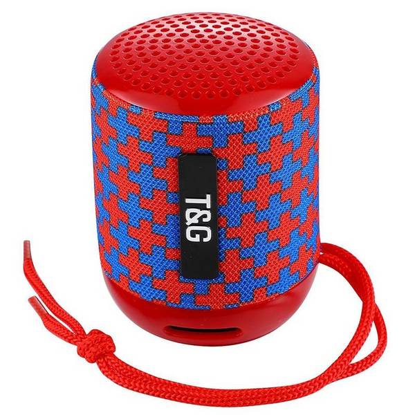 Enceinte Bluetooth Portable Mains-Libres Son Puissant Autonomie Longue Durée Rouge YONIS