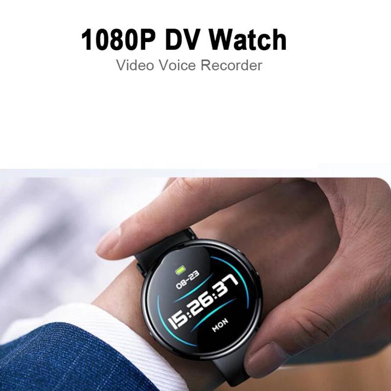 Montre Caméra Espion FHD 1080p Camera Micro Écran - 256 Go - Yonis-2