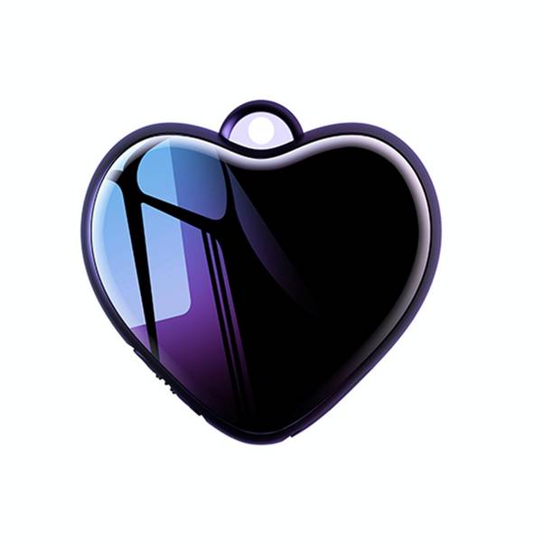 Micro Espion Enregistreur Vocal Pendentif Coeur Son HD