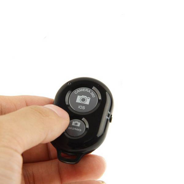 Télécommande Bluetooth Universelle Mini Déclencheur Photo Smartphone Iphone Noir YONIS