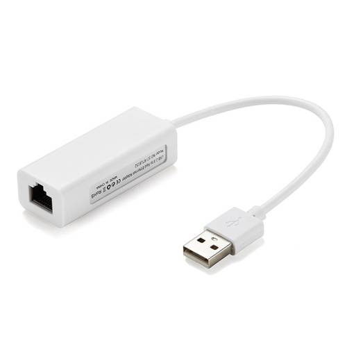 Adaptateur Ethernet Rj45 USB Smartphone Tablette Tactile Android Tv Blanc YONIS-1