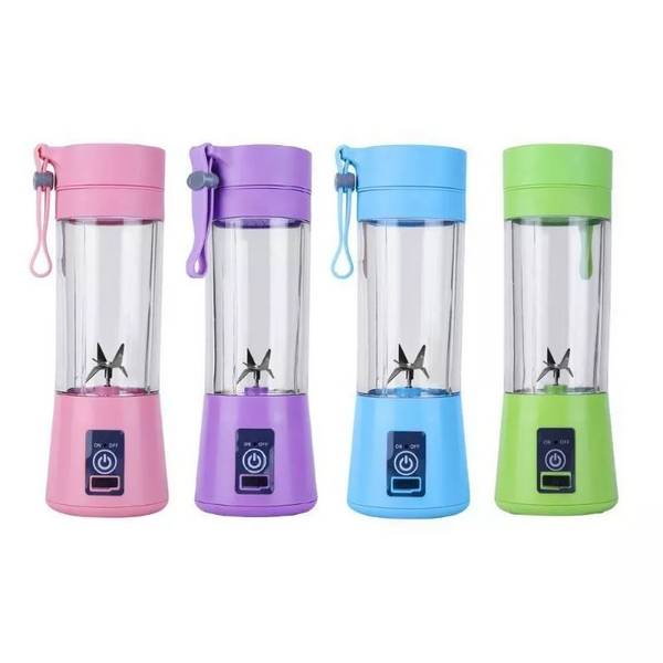 Petit Mixeur Jus de fruit Blender Smoothie Milkshake Portable 380ml USB Vert YONIS