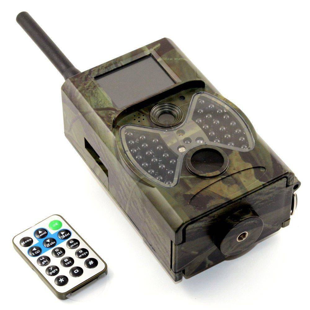 Caméra Infrarouge Détecteur Vision Nocturne Chasse GSM Mms 12Mp 1080P Camouflage + SD 8Go YONIS-1