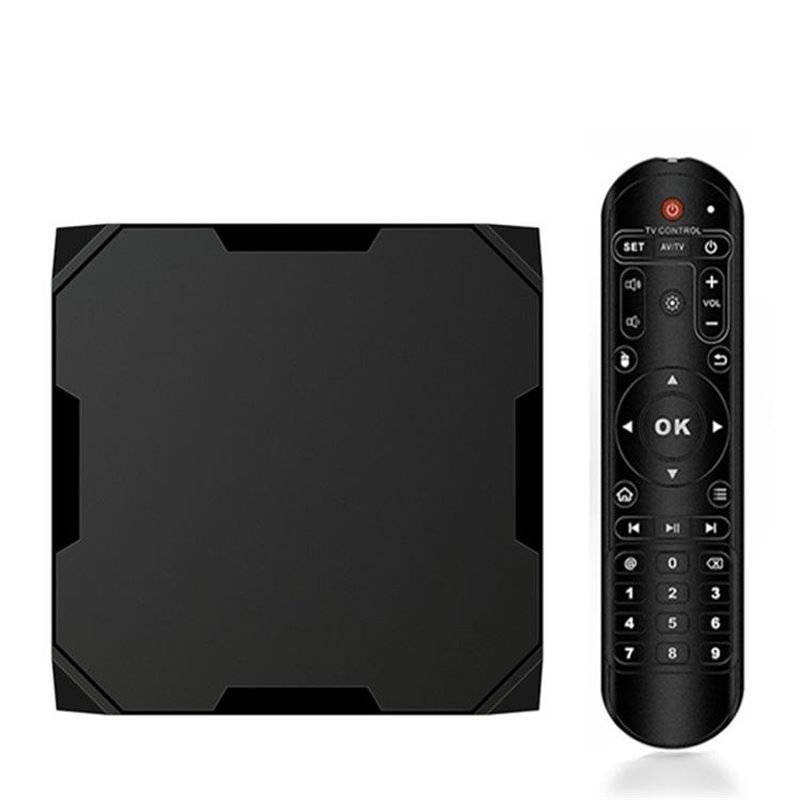 Box Android TV 8K Ultra 4GB+64GB Smart Media Player Avec Télécommande Vocale YONIS-0
