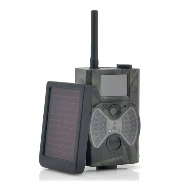 Caméra de Chasse 1080P Carte Sim Mms Détection Mouvement Infrarouge Solaire YONIS