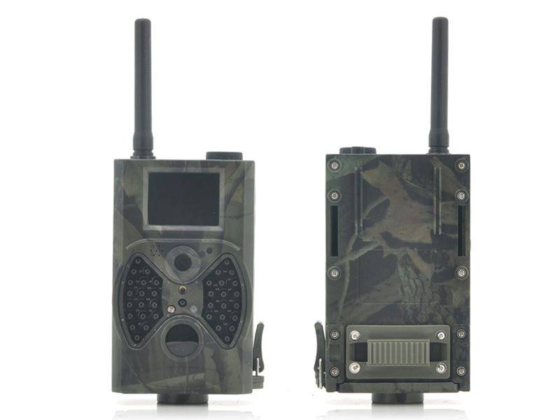 Caméra de Chasse 1080P Carte Sim Mms Détection Mouvement Infrarouge Solaire YONIS-1