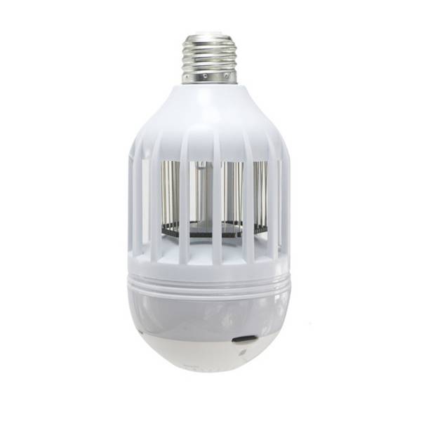Lampe Caméra Espion HD 360° Anti Moustique Surveillance IP WIFI Android iOs DVR + SD 64Go YONIS