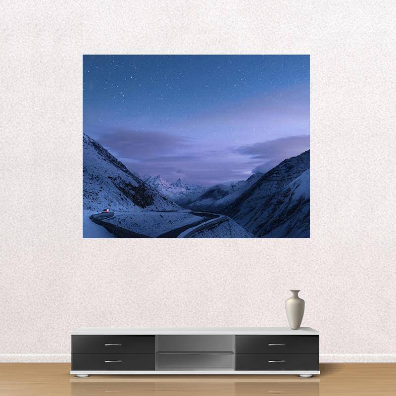 Écran Projection Pliable HD 4K 84' Home Cinéma Conférence Facile Nettoyage Portable YONIS-0
