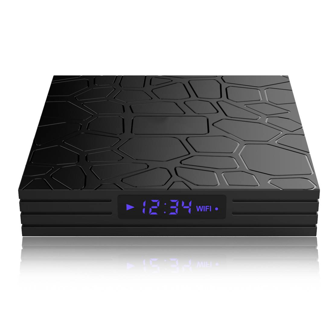 Box TV & Mini PC Android 9 4K 4Go 32Go Dual Wifi Multimédia & Bureau + Micro SD 32 Go - Yonis-0