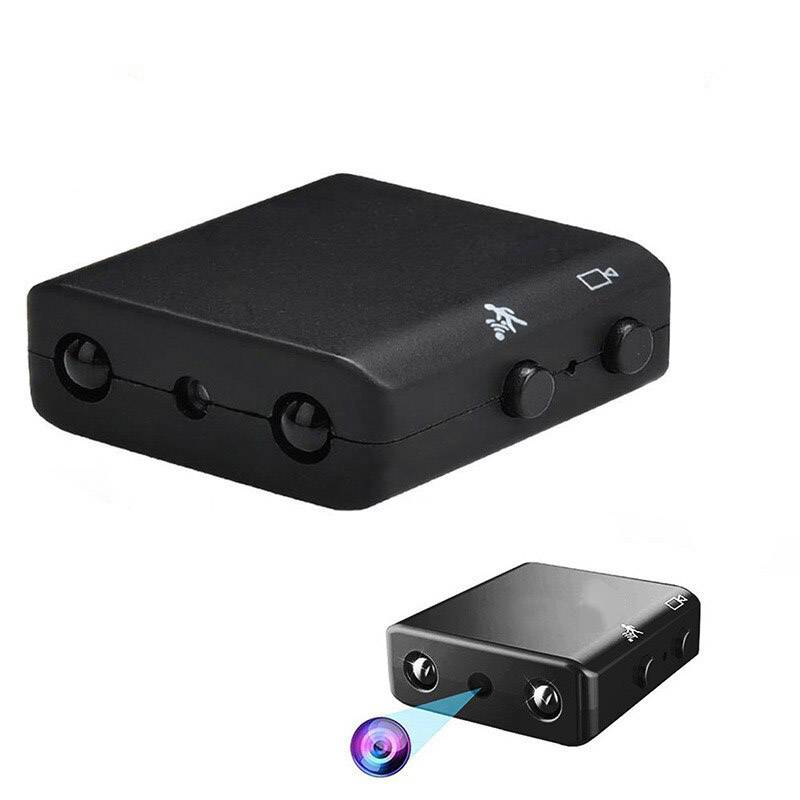 Mini Caméra Espion Full HD 1080 12Mpx Vision Nocturne LED IR Capteur Mouvement + SD 16Go YONIS-0