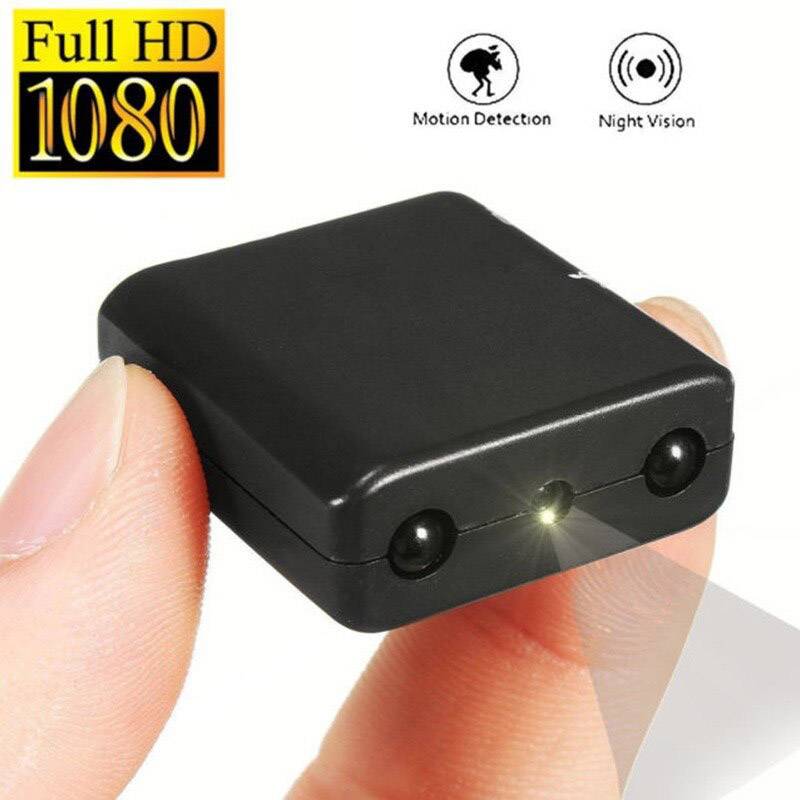Mini Caméra Espion Full HD 1080 12Mpx Vision Nocturne LED IR Capteur Mouvement + SD 16Go YONIS-3
