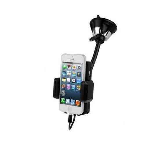 Transmetteur Fm Universel Kit Mains Libres Iphone USB Smartphones Ventouse YONIS-0