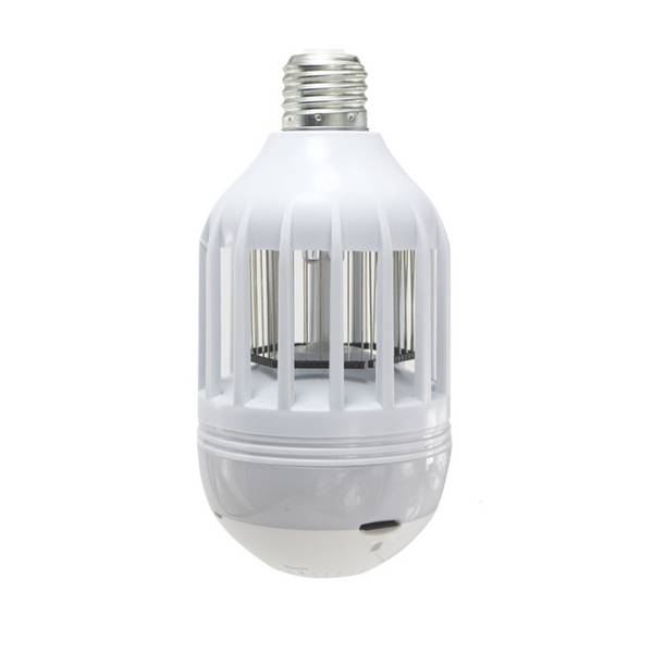 Lampe Caméra Espion HD 360° Anti Moustique Surveillance IP WIFI Android iOs DVR + SD 16Go YONIS