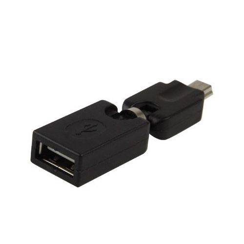Adaptateur Convertisseur Port USB - Mini USB Fiche Mâle Universel Rotation 360° YONIS-0