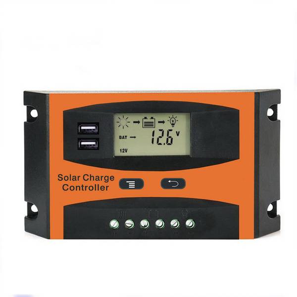 Contrôleur Solaire MPPT 12V/24V Identification Automatique Avec Sortie USB Pour Batterie Solaire YONIS