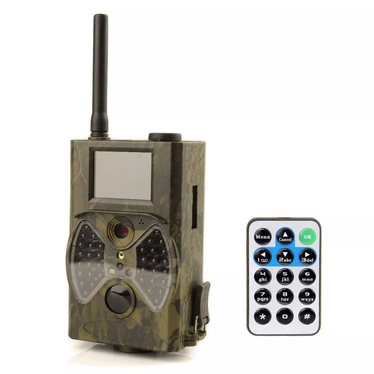 Caméra Infrarouge Détecteur Vision Nocturne Chasse GSM Mms 12Mp 1080P Camouflage + SD 8Go YONIS-0