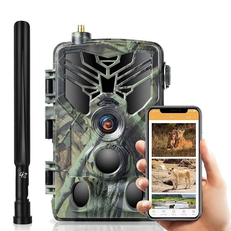 Caméra de Chasse à Batterie 5000 Mah 4K 30MP App Android iOs + Chargeur + 1 Batterie YONIS-0