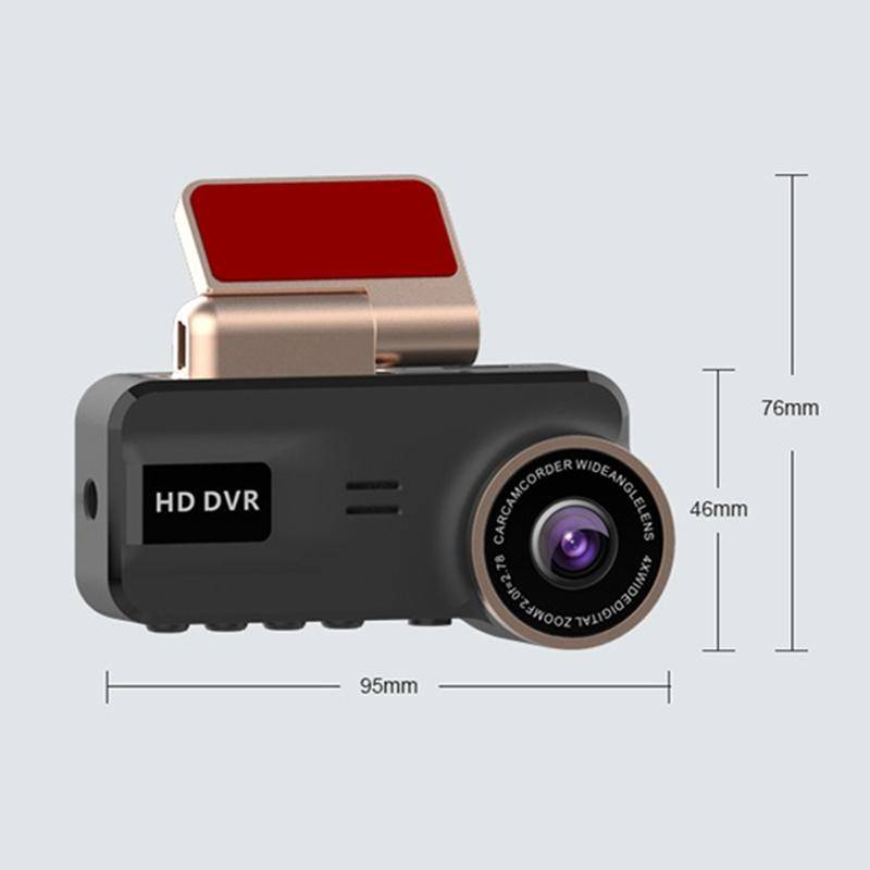 Dashcam HD 1080P Vision Nocturne WiFi Connexion Rapide Enregistrement Automatique Grand Angle + SD 8Go YONIS-2