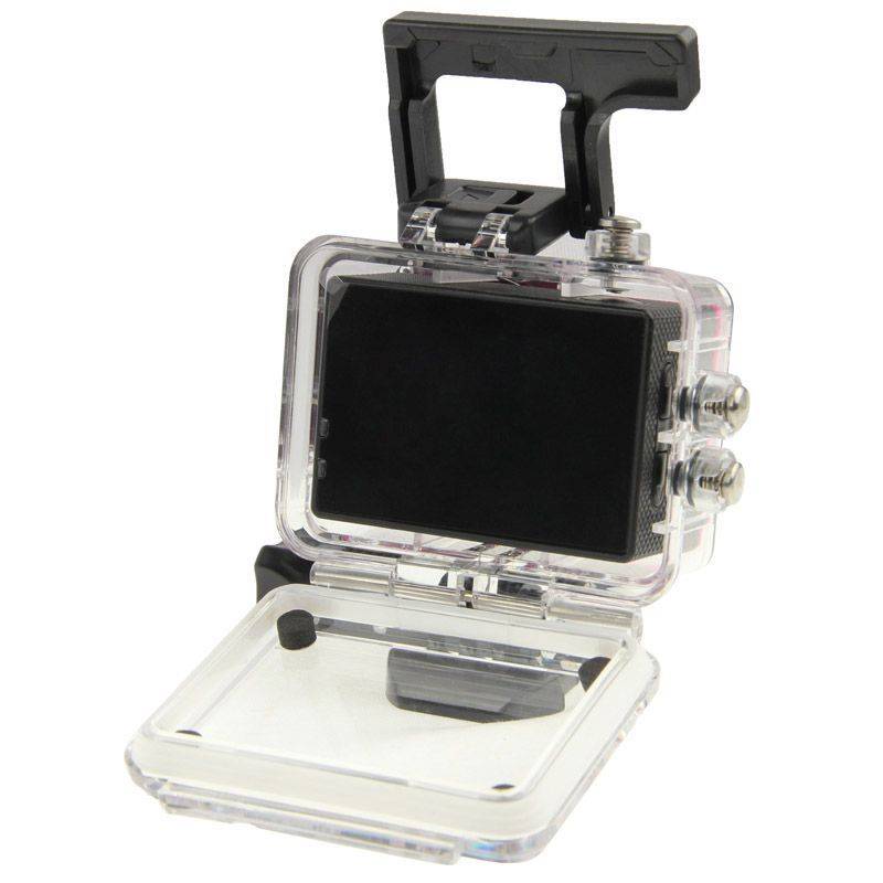 Caméra Wifi Sport Embarquée Plongée Caisson Caméscope 12Mp Full HD 1080P Rose + SD 8Go YONIS-1