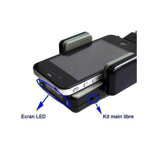 Transmetteur Fm Chargeur Allume-Cigare Holder Iphone 3 4 Radio Kit Mains Libres YONIS-3