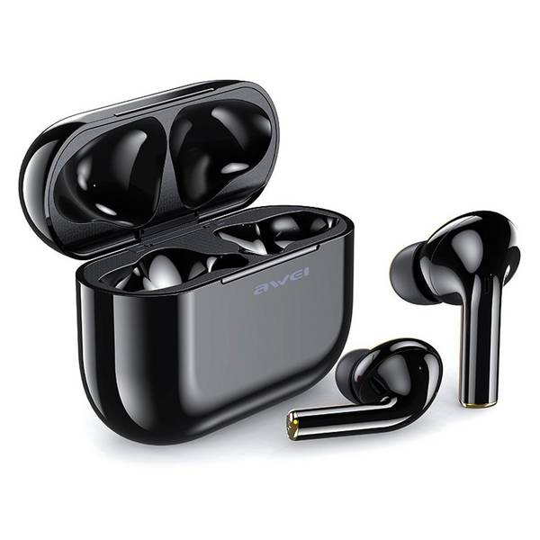 Écouteur Bluetooth Sans Fil V5.0 Couplage Auto Étui de Charge 4h Conversation Noir YONIS