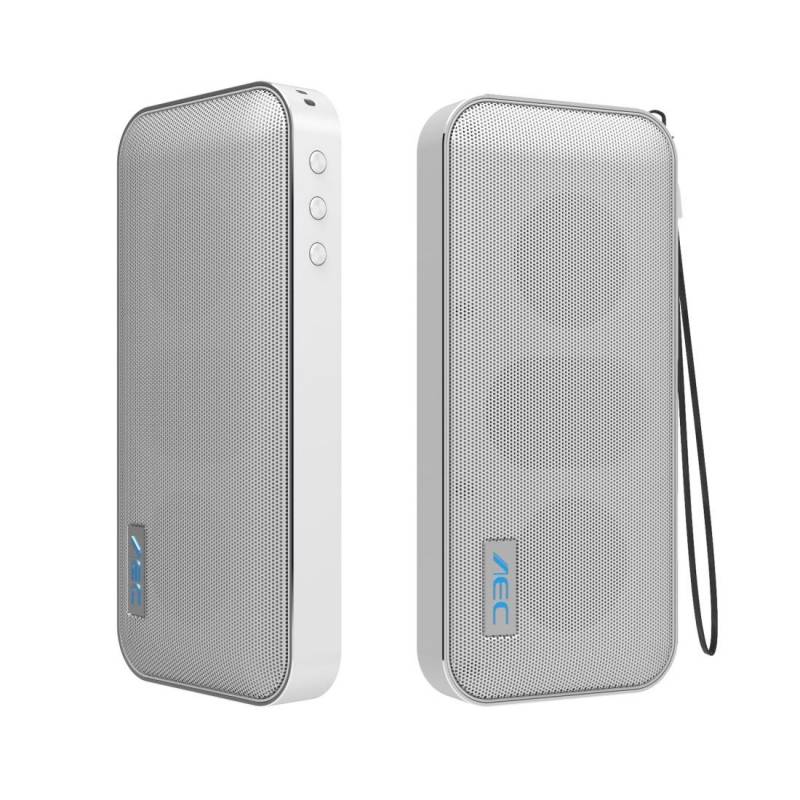 Enceinte Bluetooth Portable Son Stéréo HD Étanche avec Microphone et Support TF Blanc YONIS-0