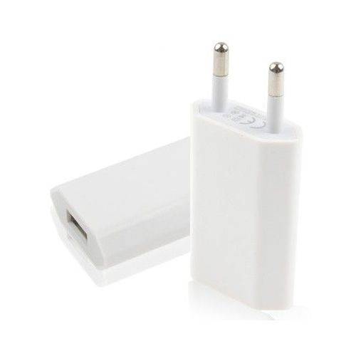 Chargeur Secteur Adaptateur USB Blanc Iphone 3G 3Gs 4 4S 5 Smartphones Universel YONIS-0