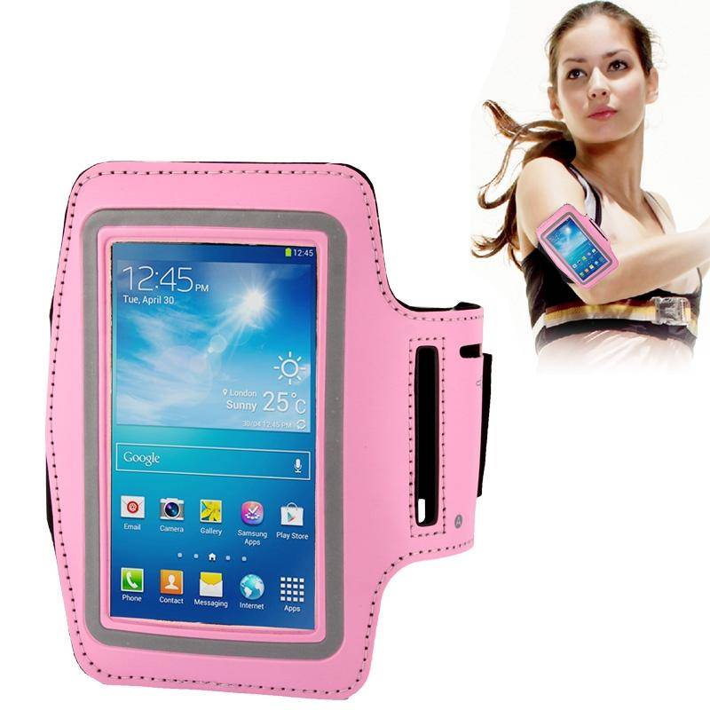 Brassard Sport Universel Neoprene Iphone 6 Smartphones 5 Pouces Extensible Noir YONIS-0