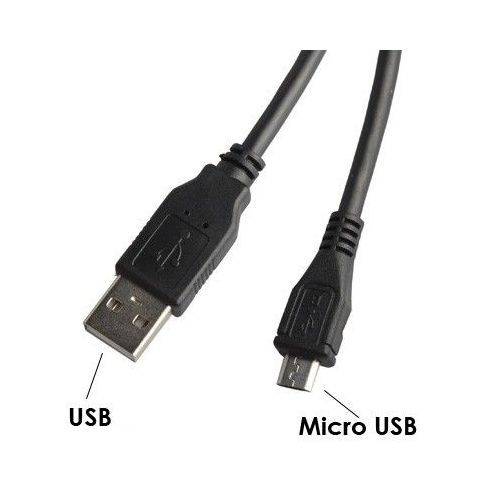 Câble USB Mâle Micro USB Mâle Comptabilité Universel Chargeur 1.30 Mètres YONIS-1