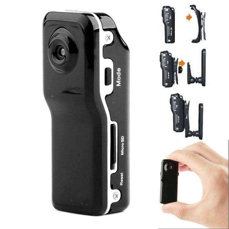 Mini Caméra Miniature de Poche Embarquée Espion Sport + SD 32Go YONIS-0