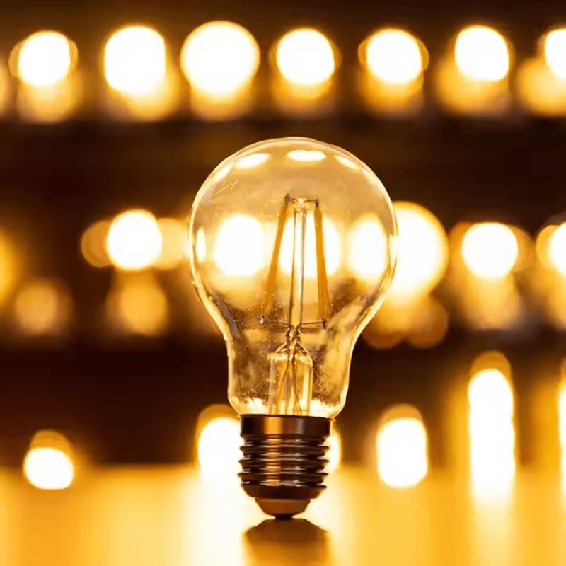 Ampoules LED E27 A60 3.8W Filament Classe Énergétique A 210lm/W - Pack de 3 - Blanc Chaud 2300K - 3500K - SILAMP-4
