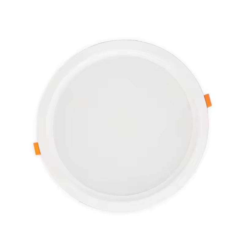Spot LED Encastrable Plat Étanche 30W BLANC Transformateur Intégré - Pack de 10 - Blanc Neutre 4000K - 5500K - SILAMP-2