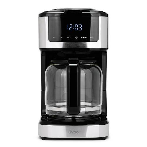 Cafetière électrique inox programmable 12-15 tasses-2