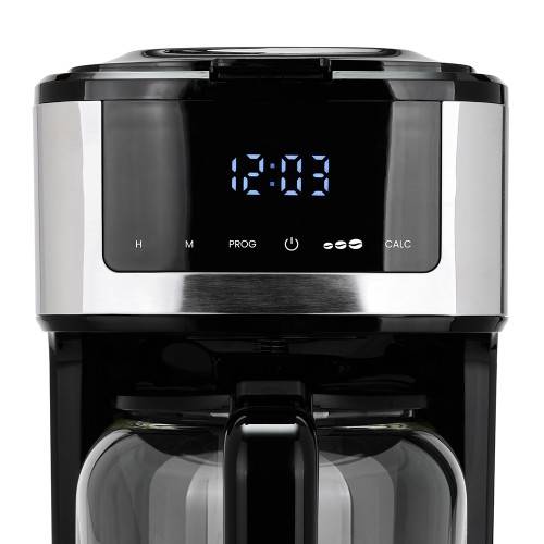 Cafetière électrique inox programmable 12-15 tasses-4