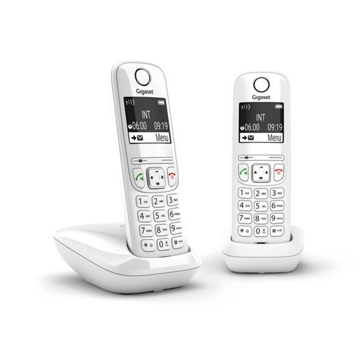 Téléphone Sans Fil Duo Dect Blanc Gigaset as690duow-0